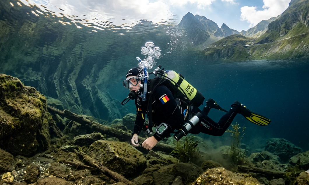 Poți face scuba diving în România? Absolut.