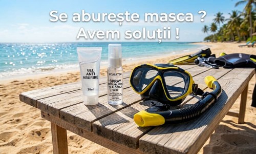 Gel antiaburire pentru măști de scuba diving și snorkeling: iată cum scapi ce 