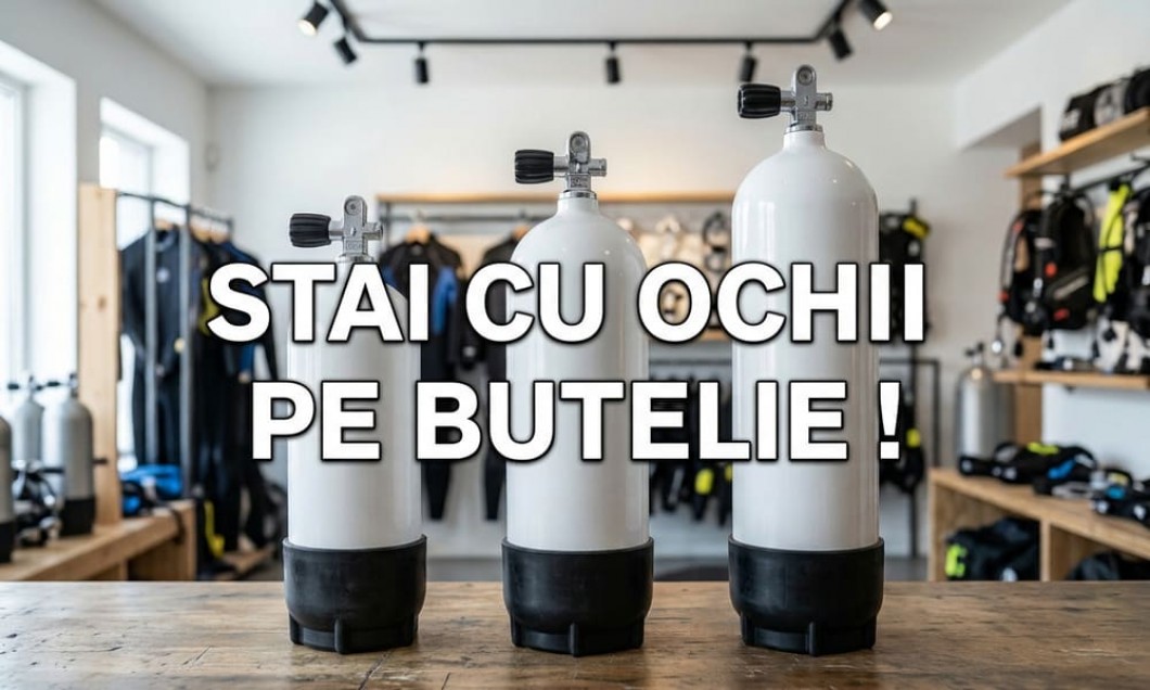 Ghid complet pentru alegerea unei butelii de scufundari cu aer comprimat