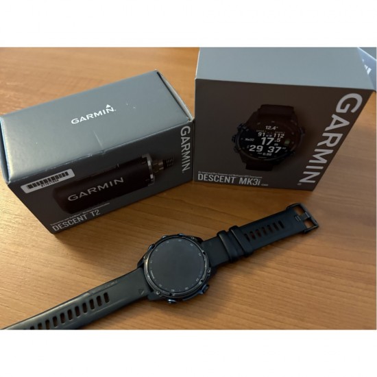 COMPUTER GARMIN MK3i 43mm BLACK + SONDA DESCENT T2 - SECOND HAND