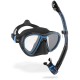 SET SNORKELING QUANTUM + ITACA ULTRA DRY BLACK/BLUE