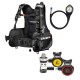 SCUBA SET SOLID PLUS  + REGULATOR COMPLET