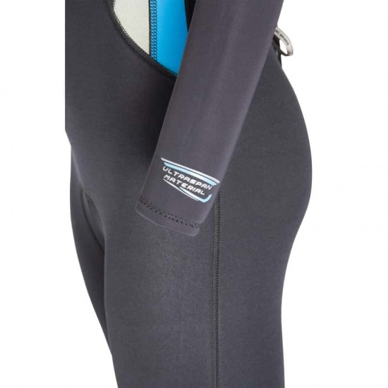 COSTUM MOREA LADY BLACK/TURQUOISE 3mm COSTUM MOREA LADY BLACK/TURQUOISE 3mm