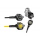 SET REGULATOR MARES DUAJ ADJ 62X+ OCTOPUS DUAL ADJ+ MANOMETRU