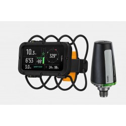 COMPUTER SUUNTO NAUTIC BUNGEE CORD + TRANSMITATOR TANK POD